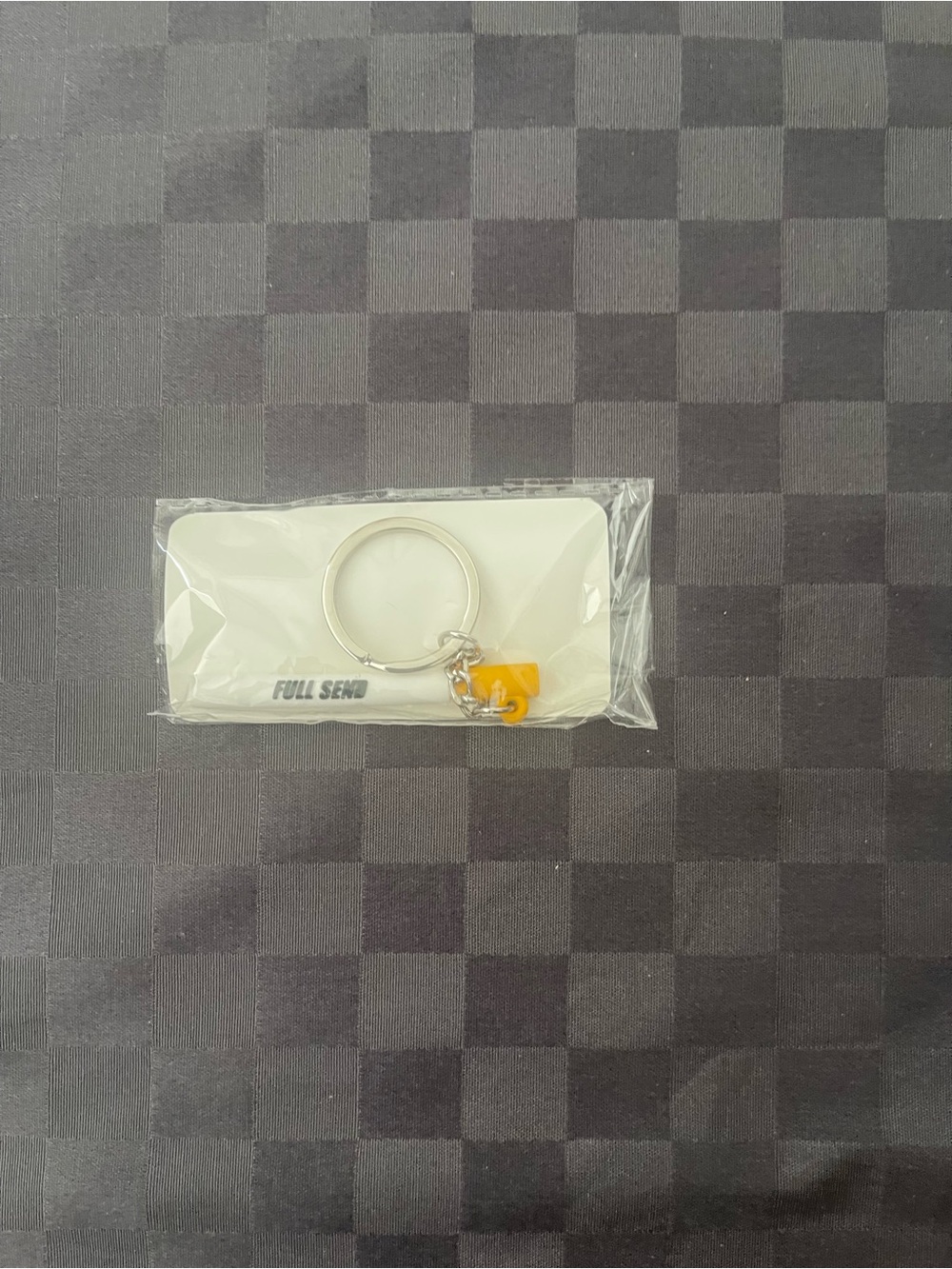 Full send cigarette keychain